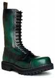 Glady - boty STEEL BLACK GREEN, 15 dírek